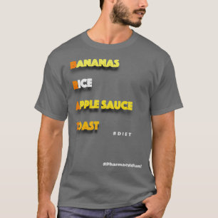 T-shirt Bananes Riz Sauce pomme Toast BRAT s Mugs Coussins