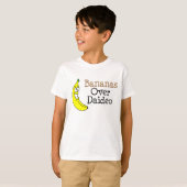 T-shirt Bananes sur Daideo (Devant entier)