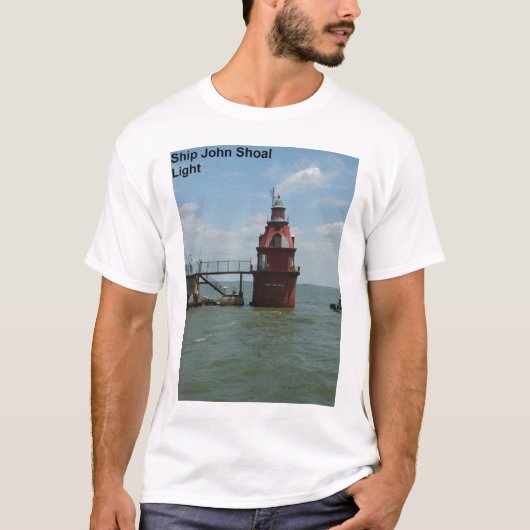 T-shirt Banc de John de bateau (Devant)
