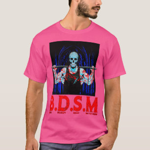 T-shirt Banc Deadlift Squat - Exercice de presse militaire
