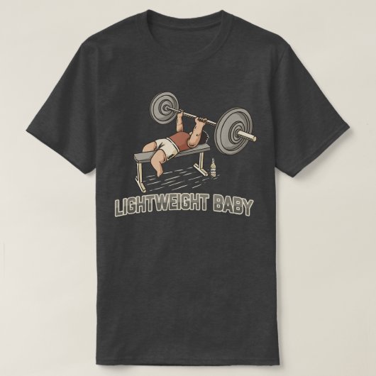 T-shirt Banc pour bébé léger (Design devant)