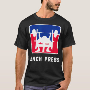 T-shirt Banc Presse Deadlifter Sport Powerlifti