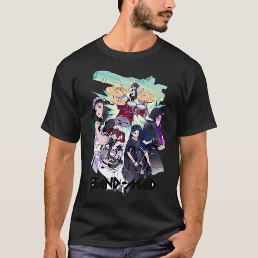 T-shirt Band Maid Tendance (Devant)