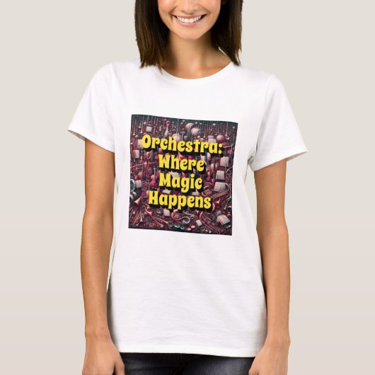 T-shirt Band & orchestra Magic (Devant)
