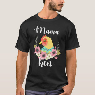 T-shirt Bandana Mama Hen Chicken Fête des mères Maman Anni