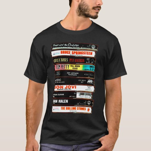 T-shirt Bande Cassette (Devant)