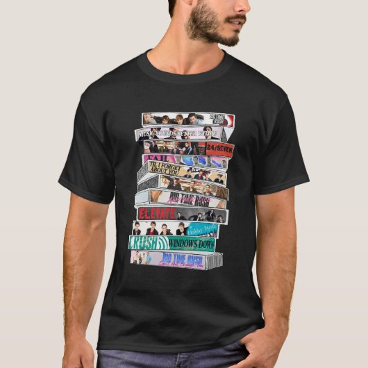 T-shirt Bande Cassette Big Time Rush (Devant)
