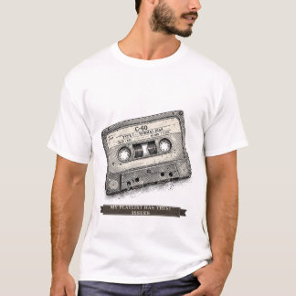 T-shirt Bande Cassette Drôle "Ma Liste de Lecture a des Pr