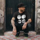 T-shirt Bande circulaire minimale