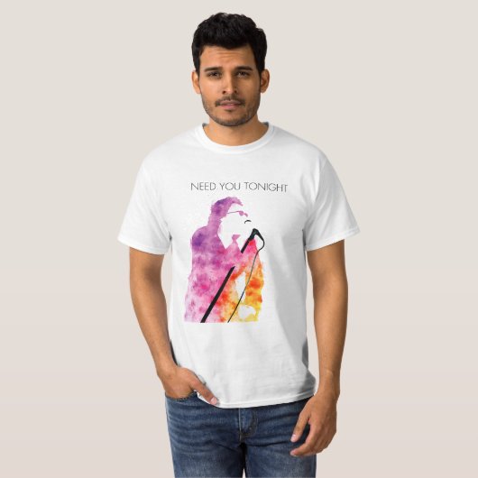 T-shirt Bande classique INXS Kick 2 (Devant entier)