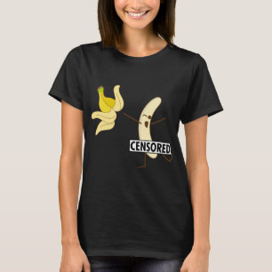 T-shirt Bande De Banane Censée Drôle Pour Mignonne Peel Bo