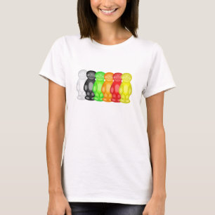 T-shirt Bande de bébé de gelée