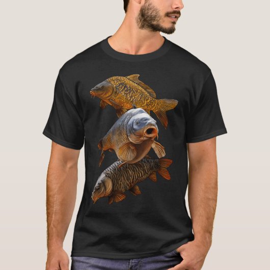 T-shirt Bande de carpes (Devant)