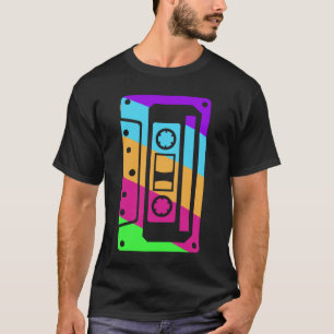 T-shirt Bande de cassette des années 80 Pour les années 80