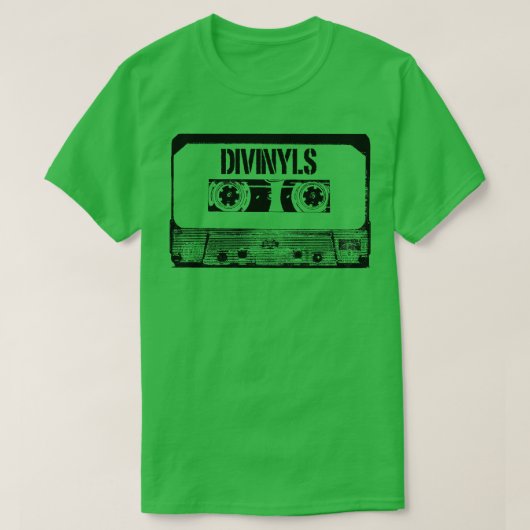 T-shirt Bande de cassette Divinyls (Design devant)