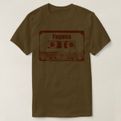 T-shirt Bande de cassette Fugees (Design devant)