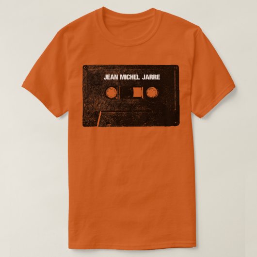 T-shirt Bande de cassette Jean Michel Jarre (Design devant)