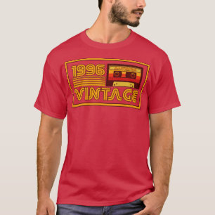 T-shirt Bande de cassette vintage Retro 1996