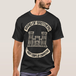 T-shirt bande de corps de l'armée des États-Unis de frè