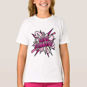 T-shirt Bande de filles Comic Book Pop Art