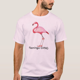 T-shirt Bande de Flamant rose