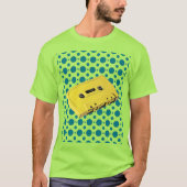 T-shirt Bande de la casquette jaune Pop Art (Devant)