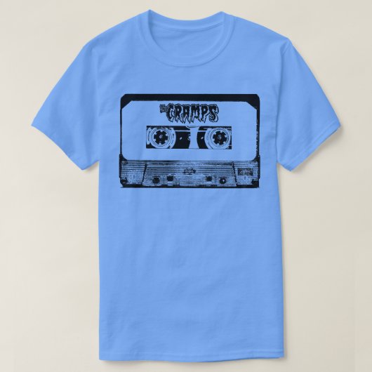 T-shirt Bande de la cassette Crampes (Design devant)
