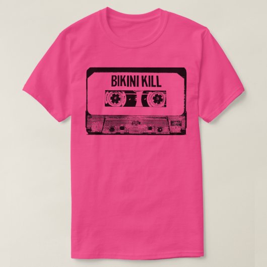 T-shirt Bande de la cassette de Kill Bikini (Design devant)