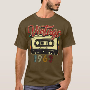 T-shirt Bande de la cassette vintage 1963