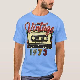 T-shirt Bande de la cassette vintage 1973