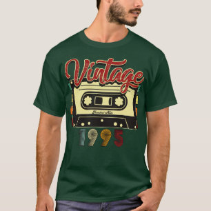 T-shirt Bande de la cassette vintage 1995