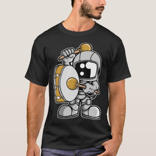 T-shirt Bande de Marche des astronautes (Devant)