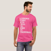 T-shirt Bande de Marquage Drumline (Devant entier)