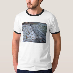 T-shirt bande de roulement légèrement