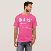 T-shirt Bande de sélection scolaire Flute amusante (Devant entier)
