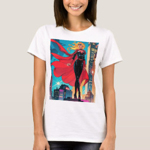 T-shirt Bande dessinée américaine, bande dessinée rétro am