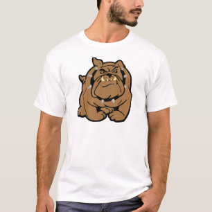 T-shirt Bande dessinée anglaise de bouledogue
