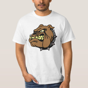 T-shirt Bande dessinée anglaise de bouledogue