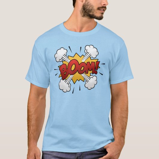 T-shirt Bande dessinée bulle de l'art (Devant)