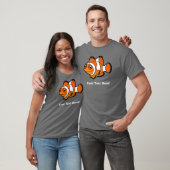 T-shirt Bande dessinée Clownfish (Unisexe)
