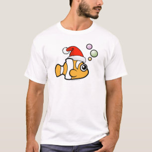 T-shirt Bande dessinée Clownfish Père Noël