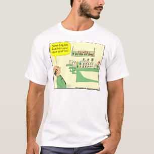 T-shirt Bande dessinée de 278 professeurs d'Anglais en