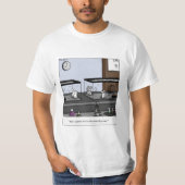 T-shirt Bande dessinée de souris de laboratoire de groupe (Devant)