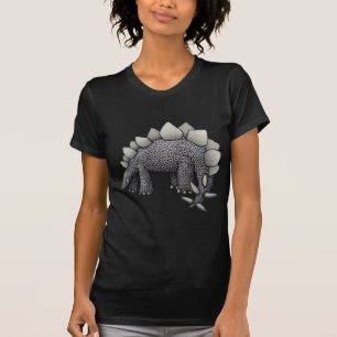 T-shirt Bande dessinée de Stegosaurus