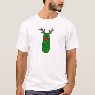 T-shirt Bande dessinée drôle de renne de Noël de conser