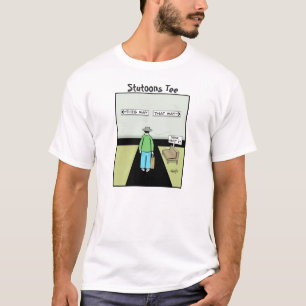 T-shirt Bande dessinée drôle de temporisation