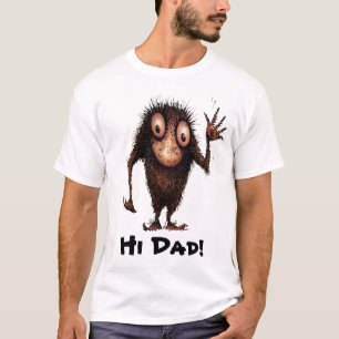T-shirt Bande dessinée drôle Troll indiquant "salut le