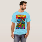 T-shirt Bande dessinée du PRIX des années 1940 (Devant entier)