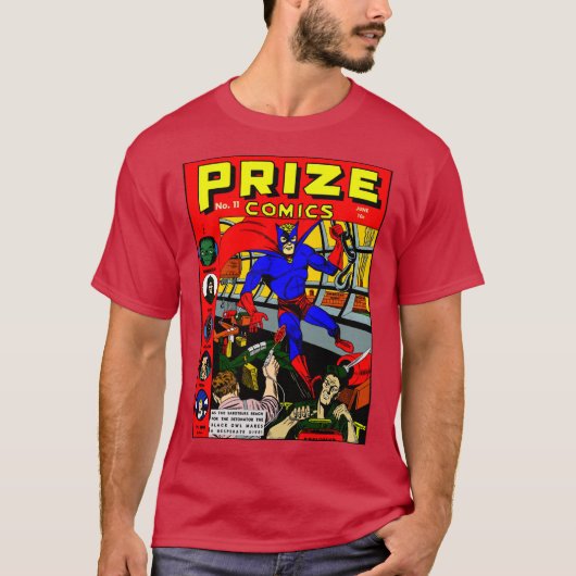 T-shirt Bande dessinée du PRIX des années 1940 (Devant)