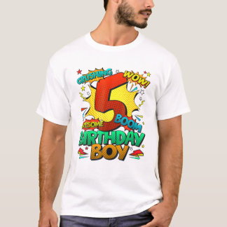 T-shirt Bande dessinée Enfants garçons 5e